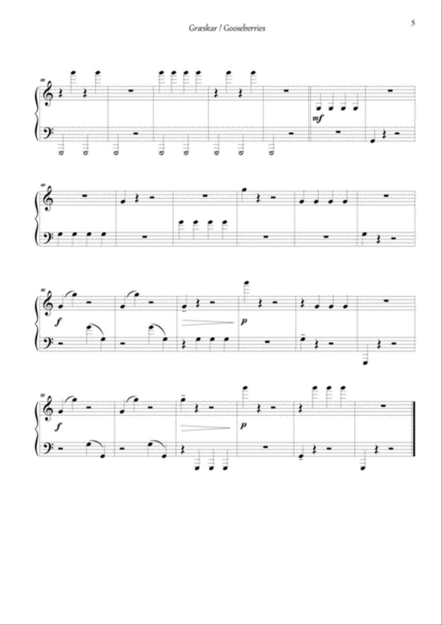 Vitaminer / Vitamins Piano Method scores gallery preview page 5