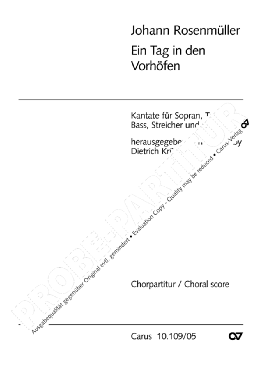 Ein Tag in deinen Vorhofen STB scores gallery preview page 2