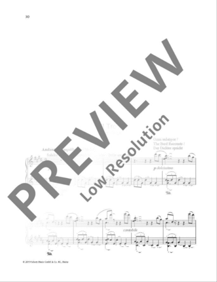 Troya Piano Solo scores gallery preview page 2
