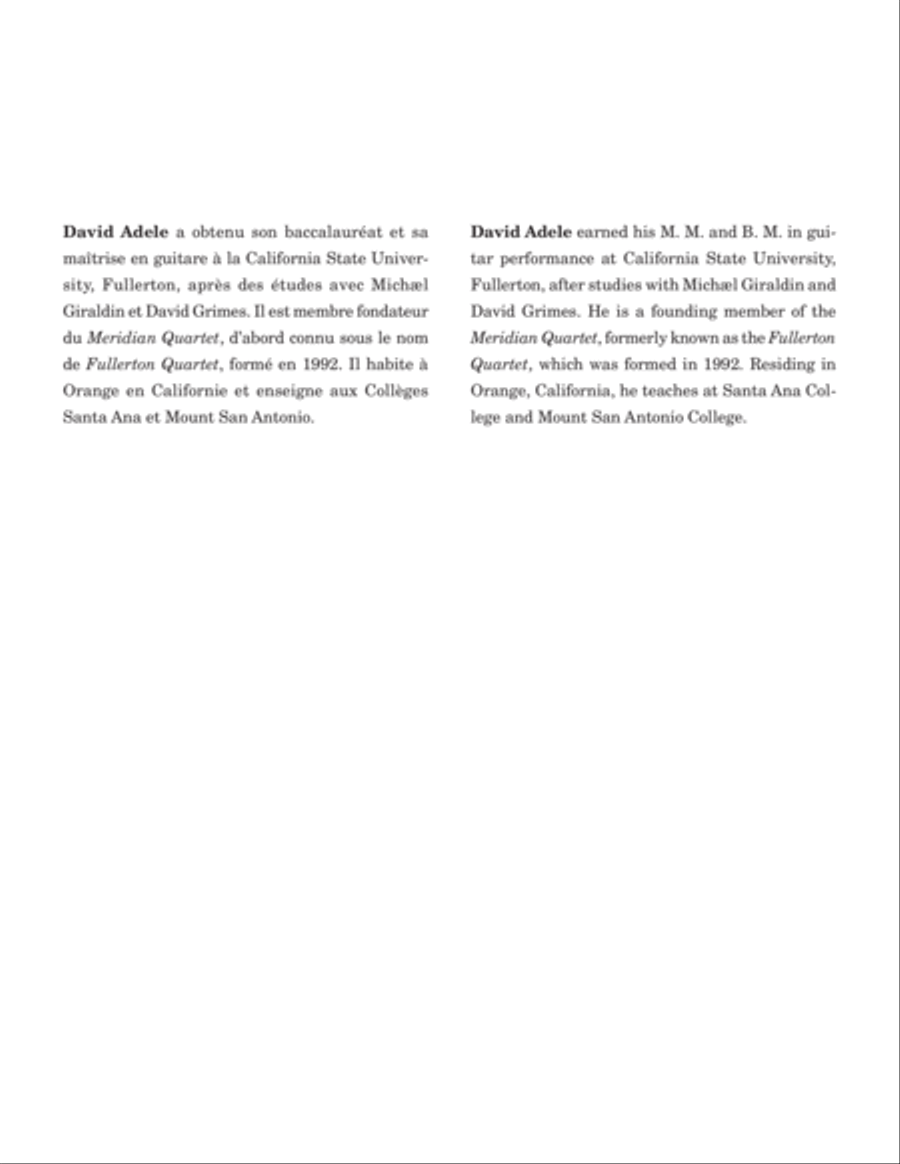 The Nutcraker Suite Guitar Ensemble scores gallery preview page 2