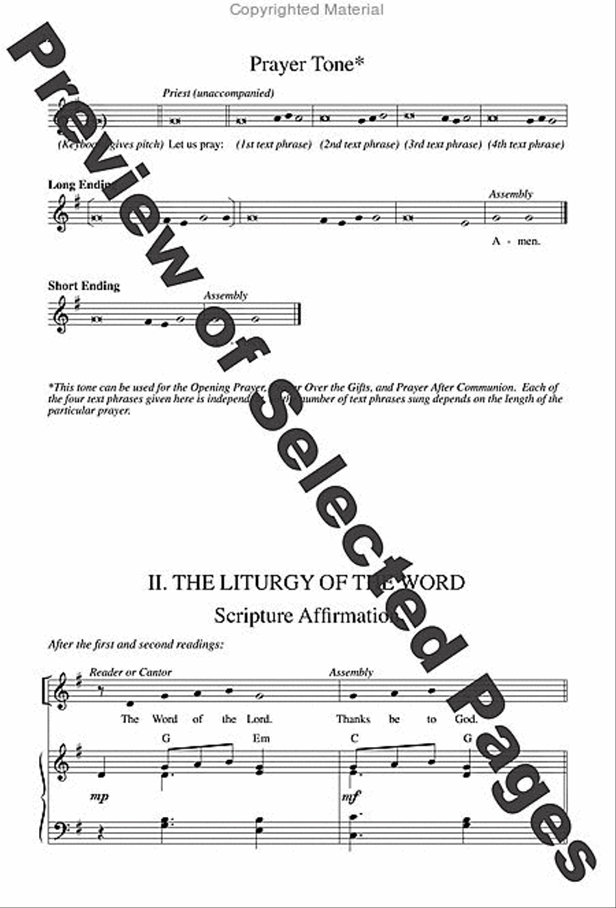 Jubilation Mass - Choral / Accompaniment edition 4-Part scores gallery preview page 11
