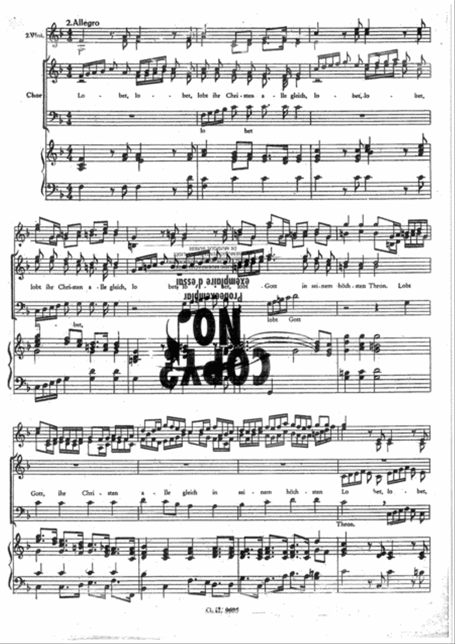 Weihnachtskantate Chorpartitur Choir scores gallery preview page 3
