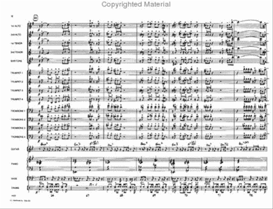 Hip Hoppin' Jazz Ensemble scores gallery preview page 10