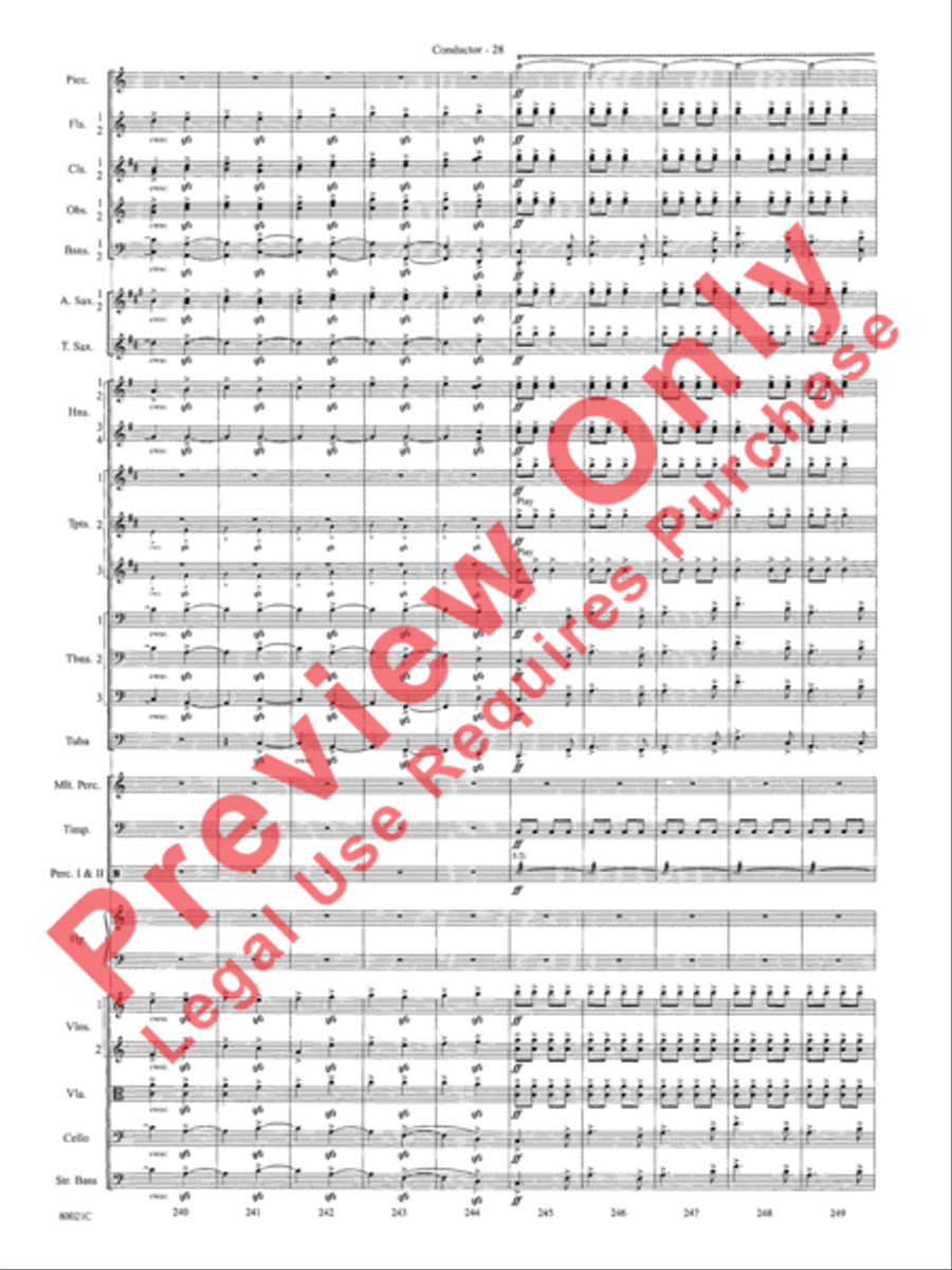 A Christmas Festival Full Orchestra scores gallery preview page 31