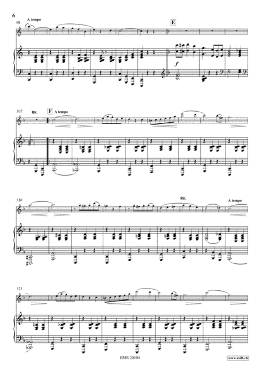 Love's Enchantment Violin Solo scores gallery preview page 6