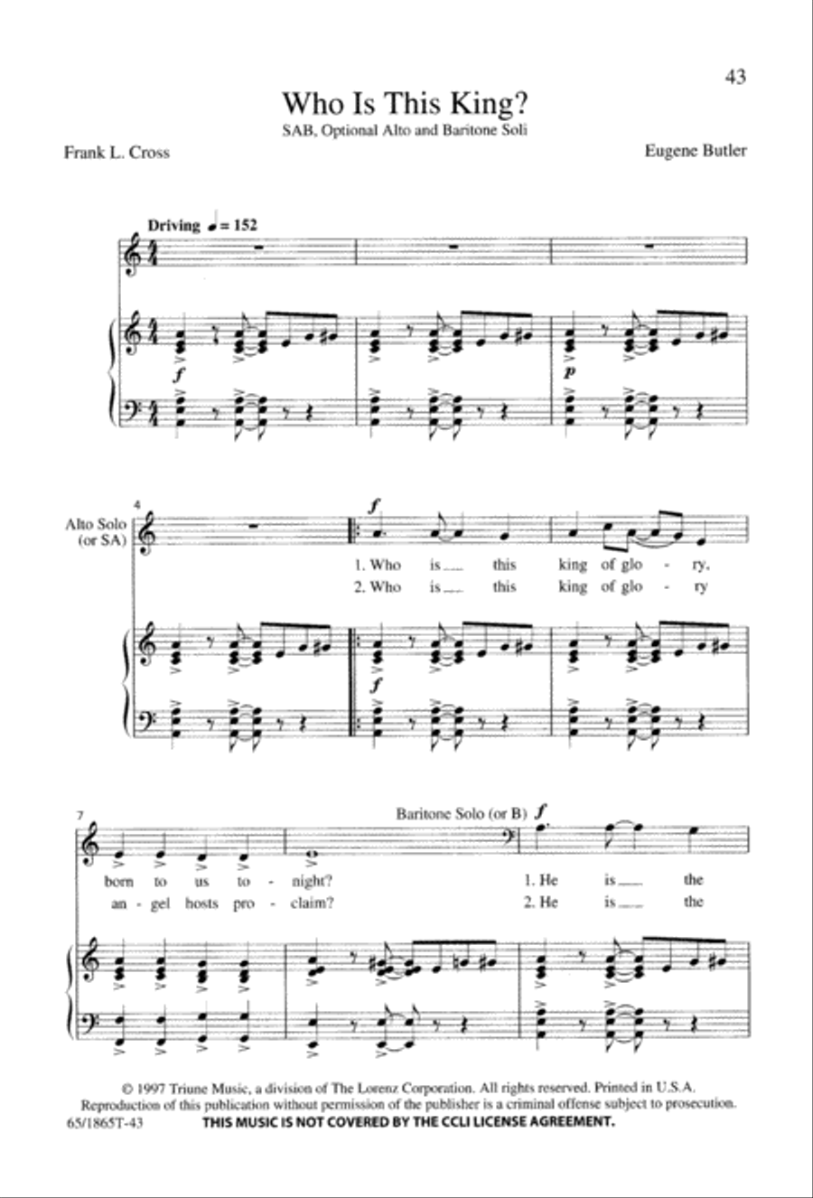 A Great Light A Great Light 3-Part scores gallery preview page 45
