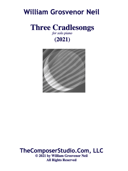 Three Cradlesongs for solo piano image number null
