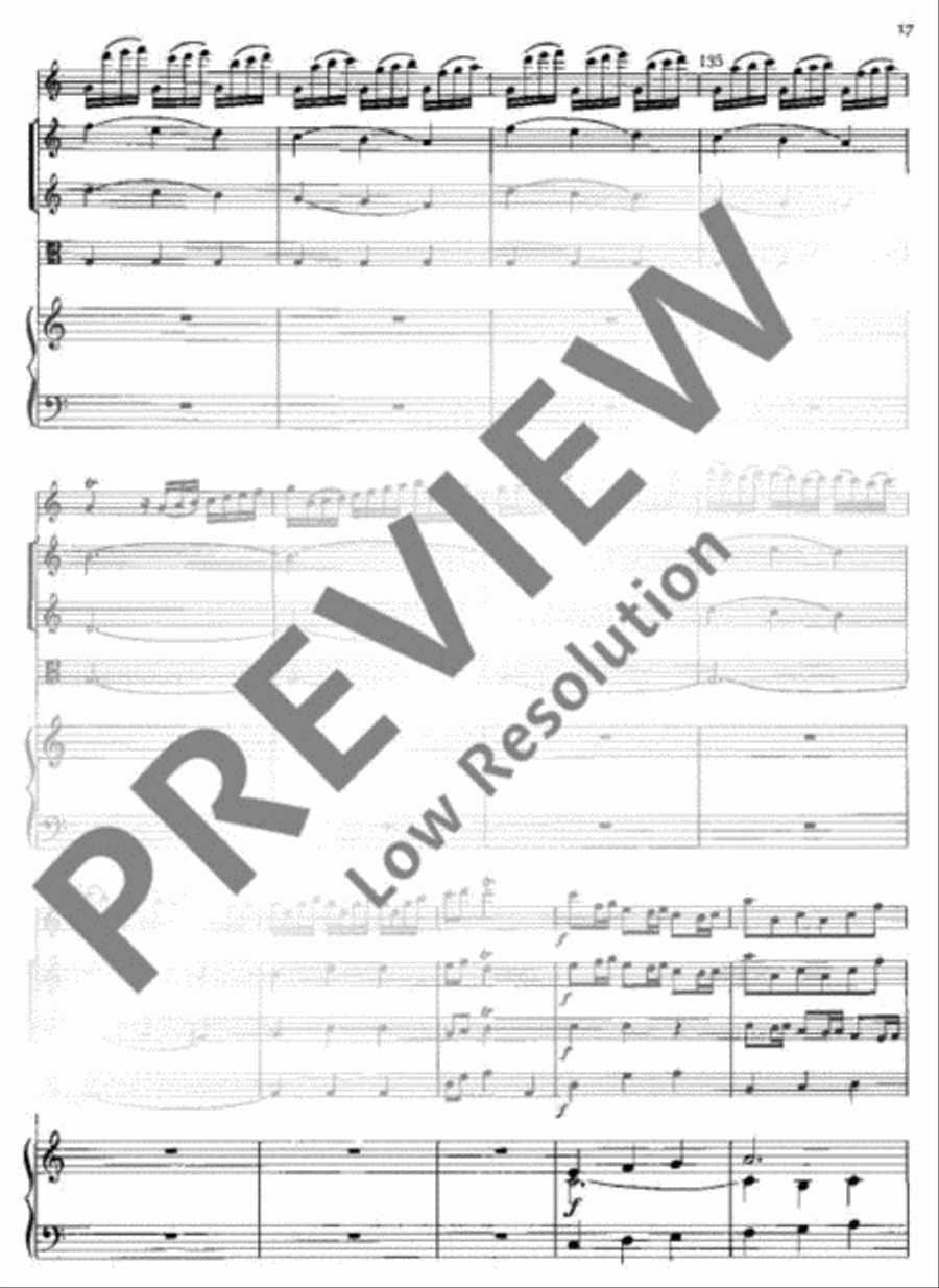 Concerto C Major Piccolo scores gallery preview page 18