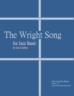The Wright Song-for Jazz Band