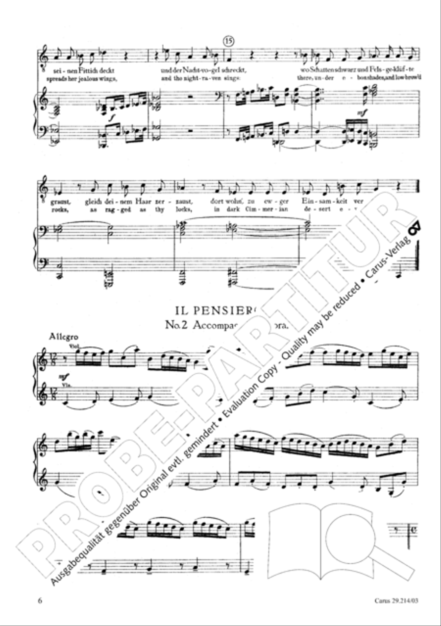 L'Allegro, il Pensieroso ed il Moderato TB scores gallery preview page 7