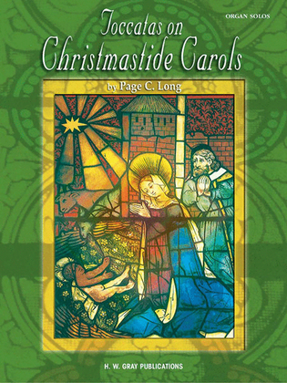 Book cover for Toccatas on Christmastide Carols