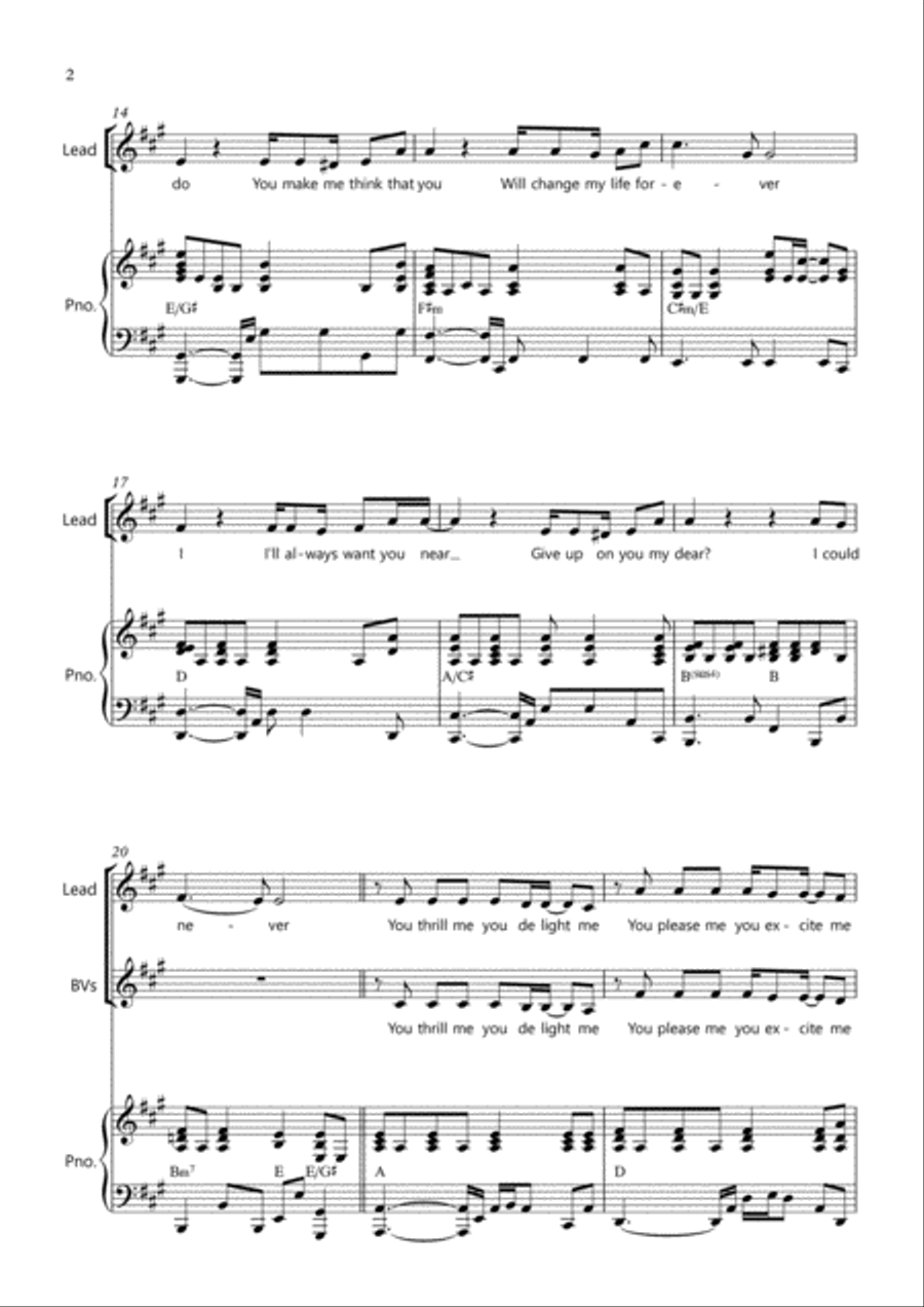I've Been Waiting For You Voice scores gallery preview page 3