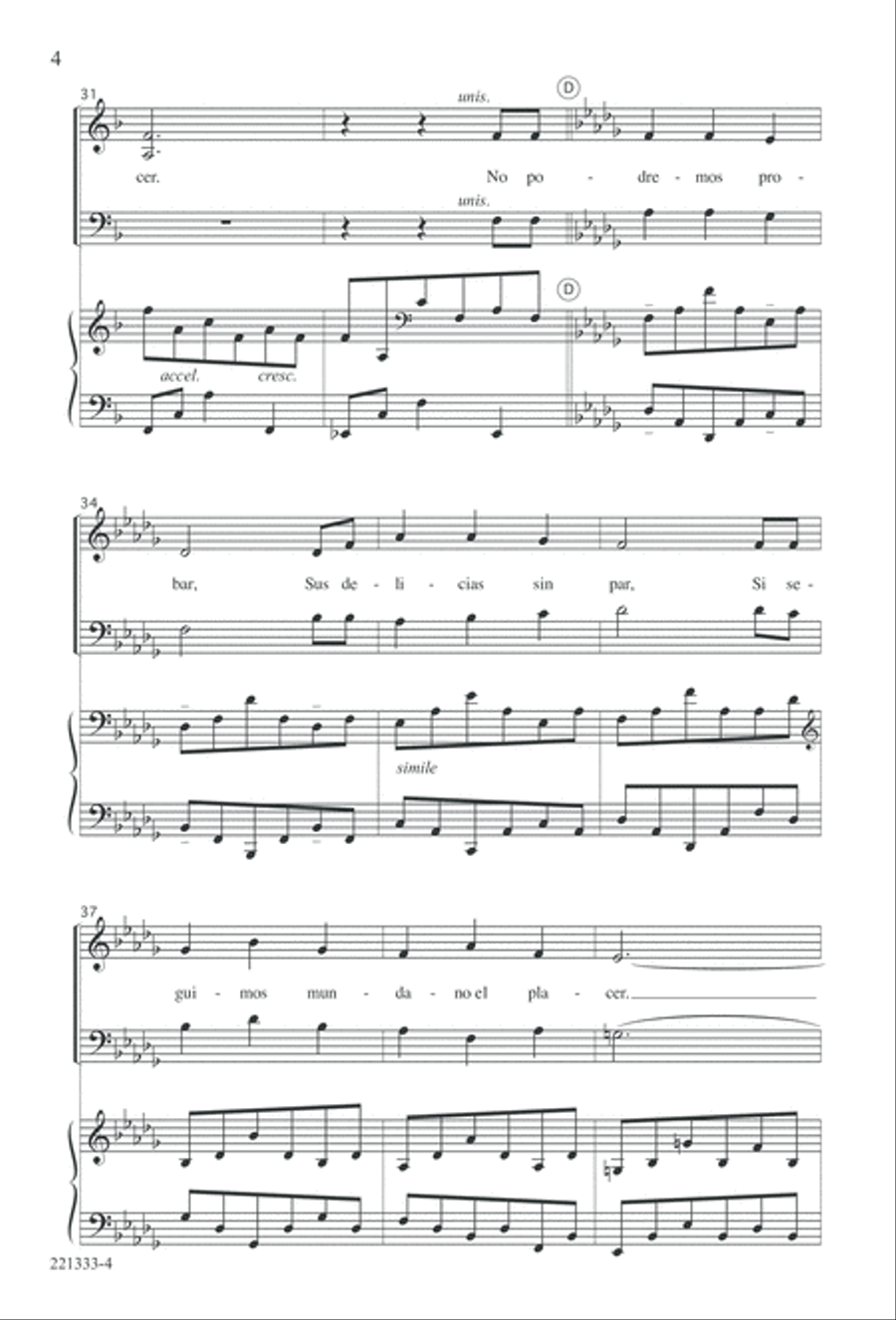Siervos de Jesus 4-Part scores gallery preview page 8