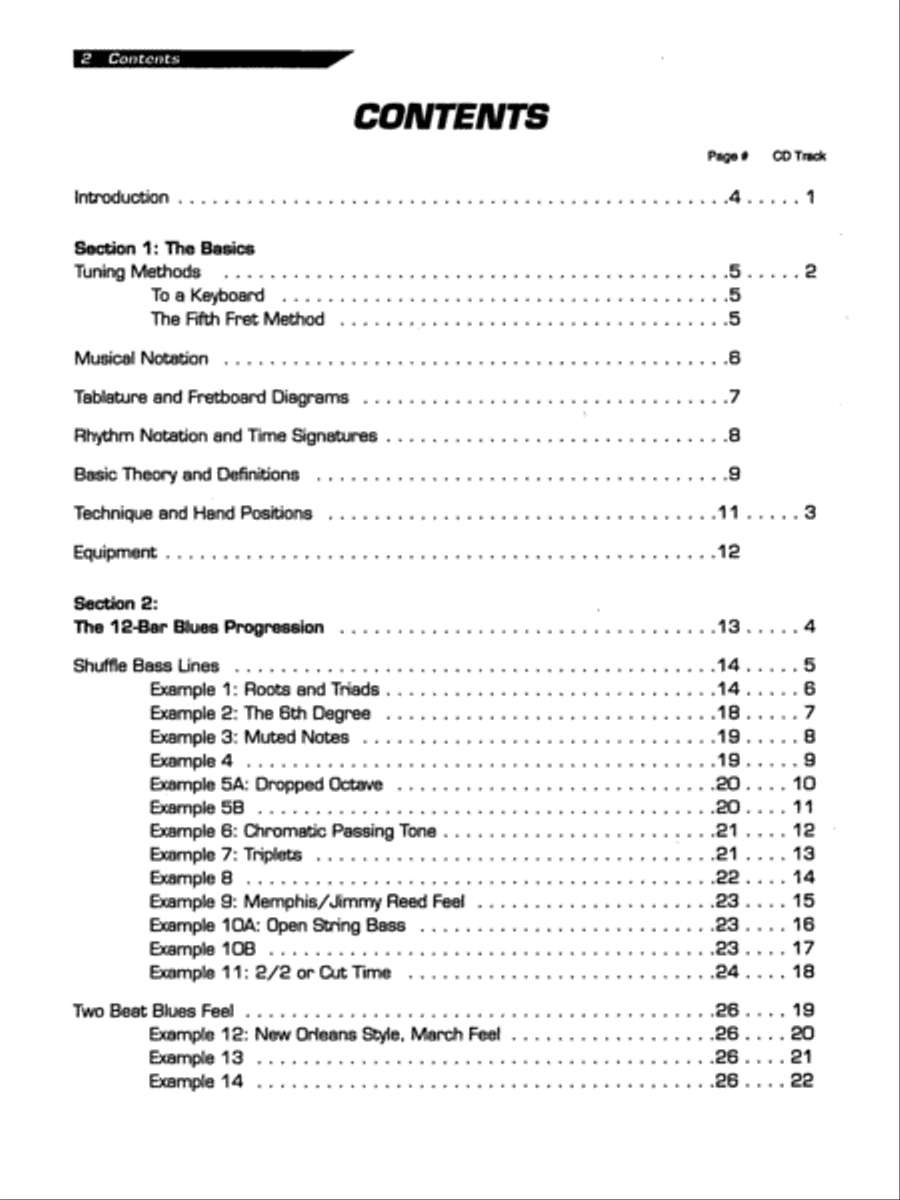 Ultimate Beginner Blues Bass Basics Bass Guitar scores gallery preview page 2
