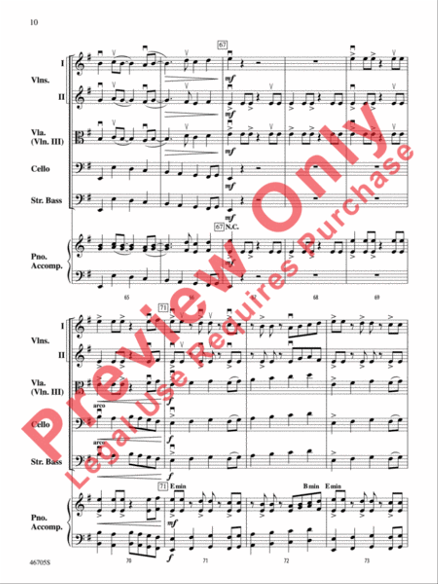 Sparks String Orchestra scores gallery preview page 11