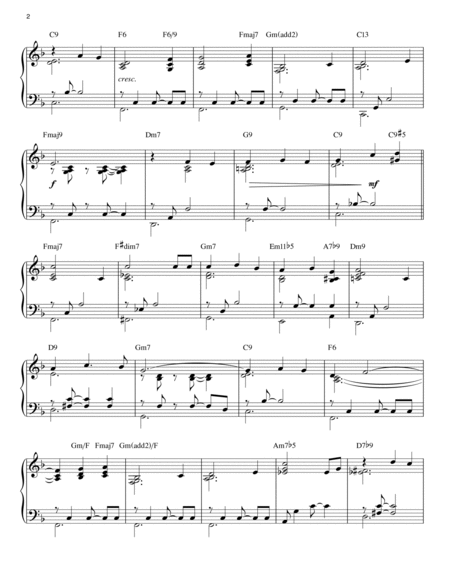 The Christmas Waltz [Jazz version] (arr. Brent Edstrom)