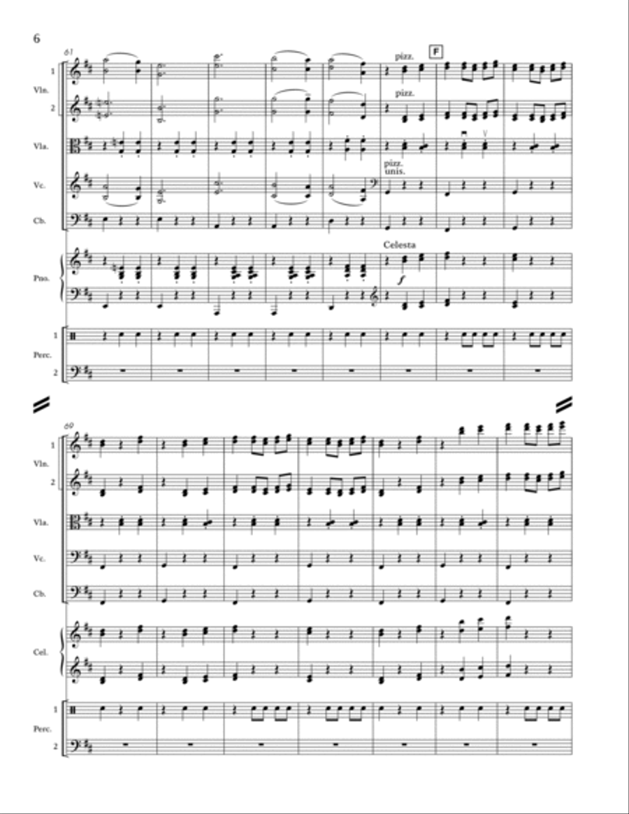 Waltz No. 2 - Conductor Score (Full Score) Conductor Score scores gallery preview page 6