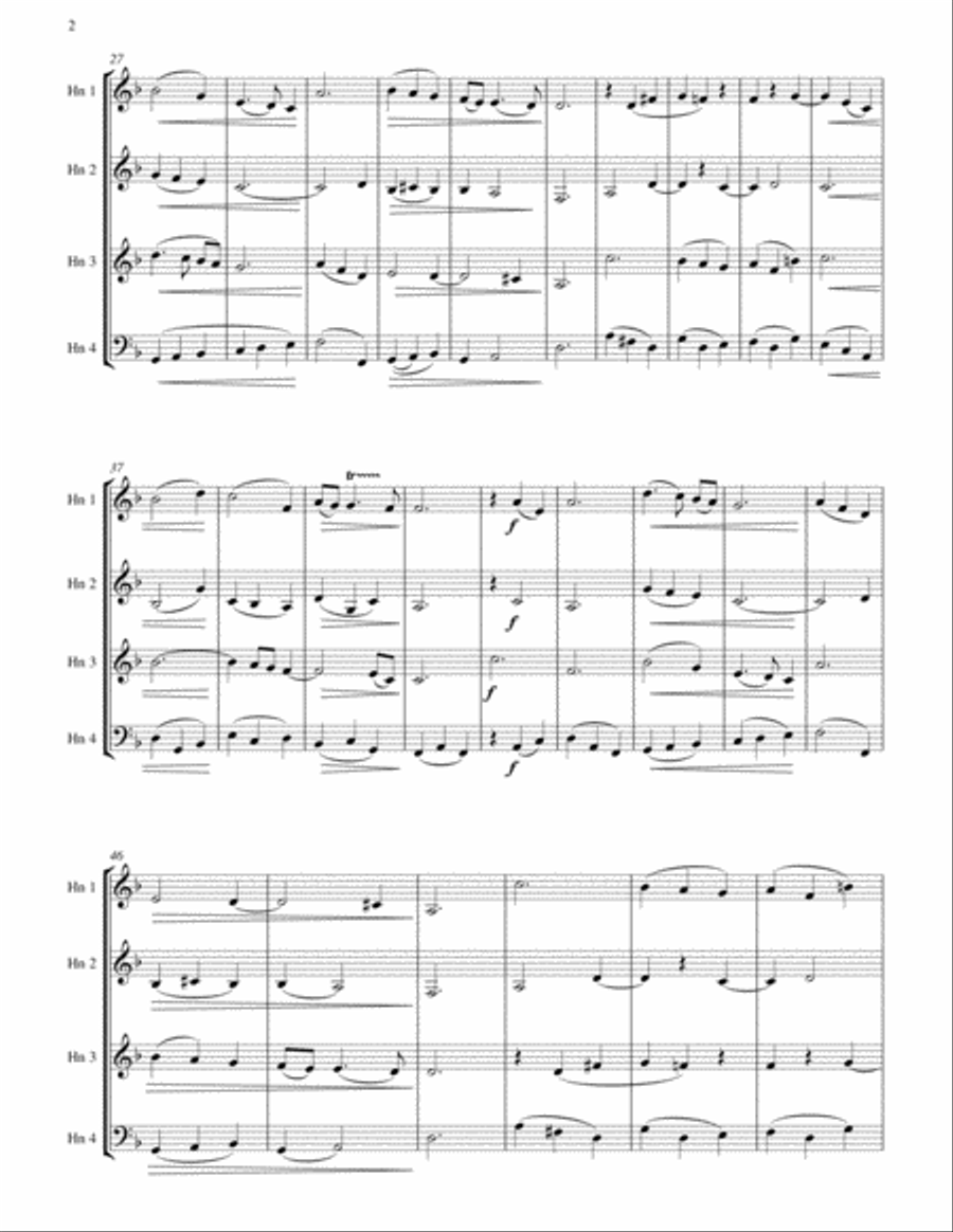Arioso Arioso Brass Ensemble scores gallery preview page 2