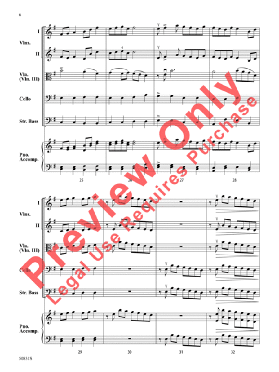 Fury String Orchestra scores gallery preview page 7