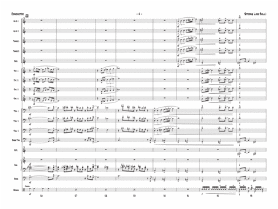 Strong Like Bull! Jazz Ensemble scores gallery preview page 5