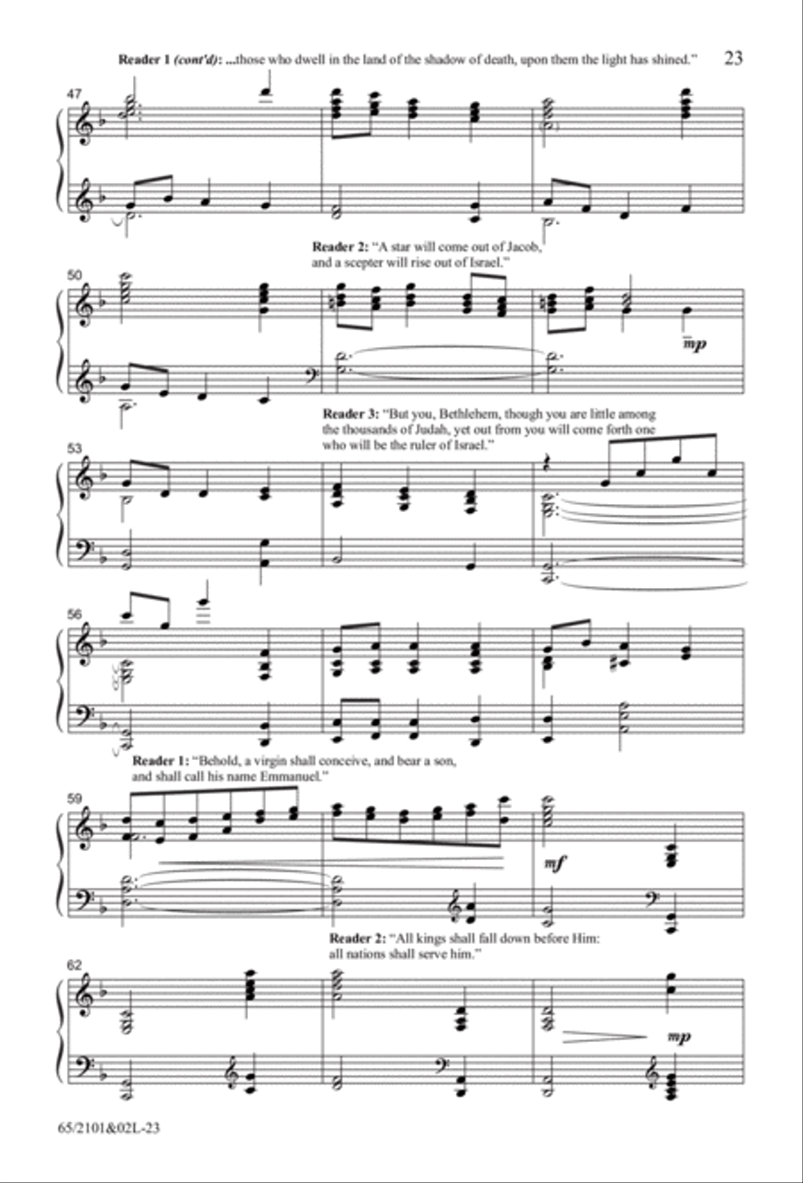 Everlasting Light - SATB with Performance CD 4-Part scores gallery preview page 18