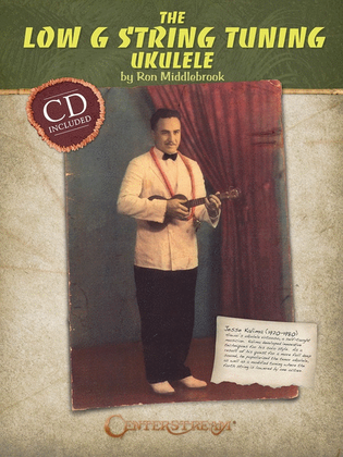 Book cover for Low G String Tuning Ukulele Book/CD