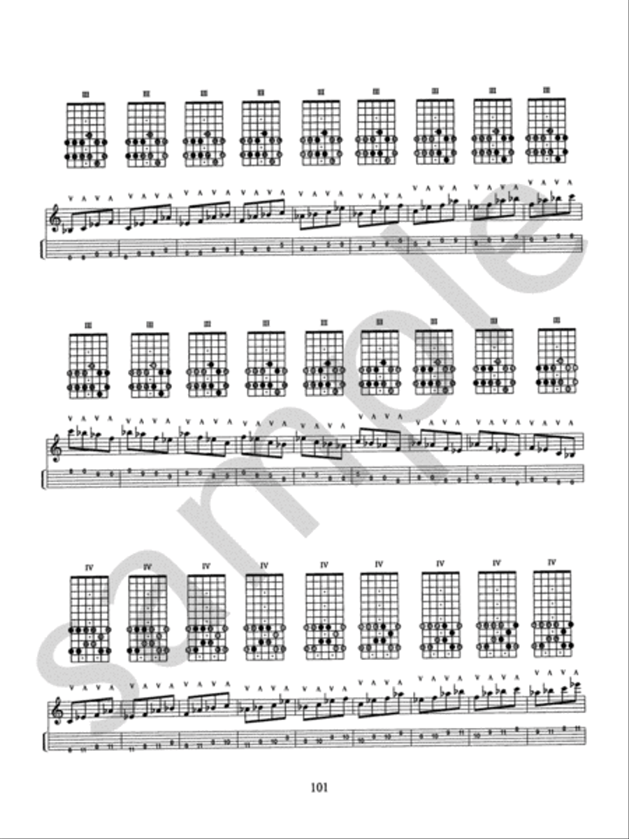 The Guitar Grimoire: The Exercise Book Guitar Tablature scores gallery preview page 16