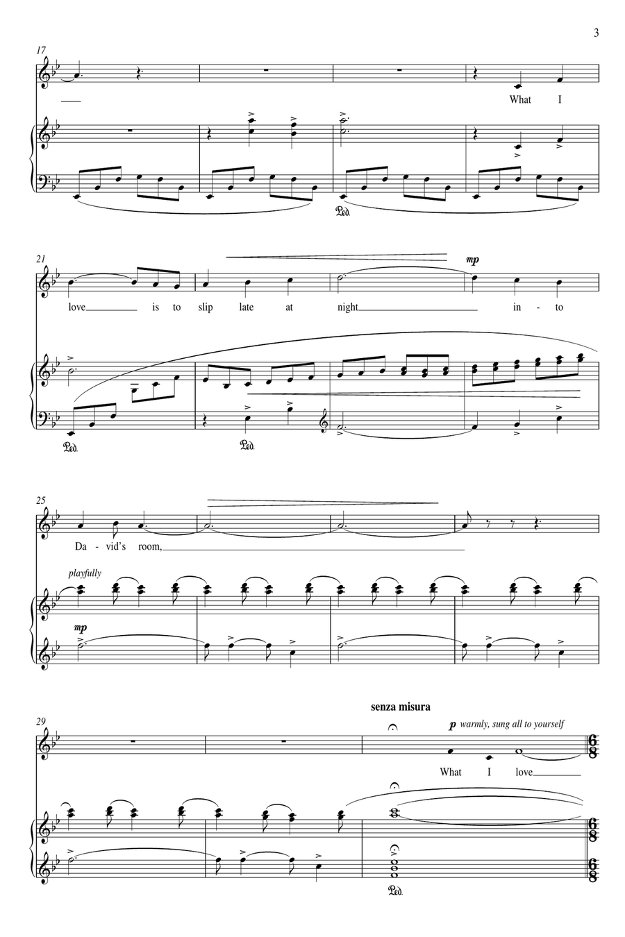 Sleep Song Alto Voice scores gallery preview page 6
