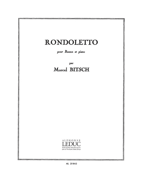 Rondoletto (bassoon & Piano)
