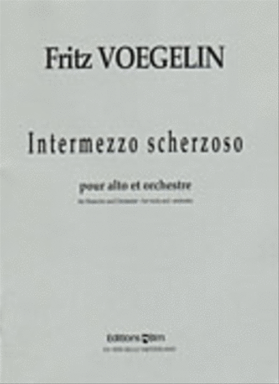 Intermezzo scherzoso Intermezzo scherzoso Chamber Orchestra scores gallery preview page 1