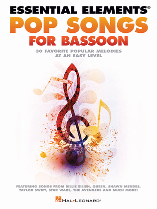 Book cover for Essential Elements Pop Songs for Bassoon