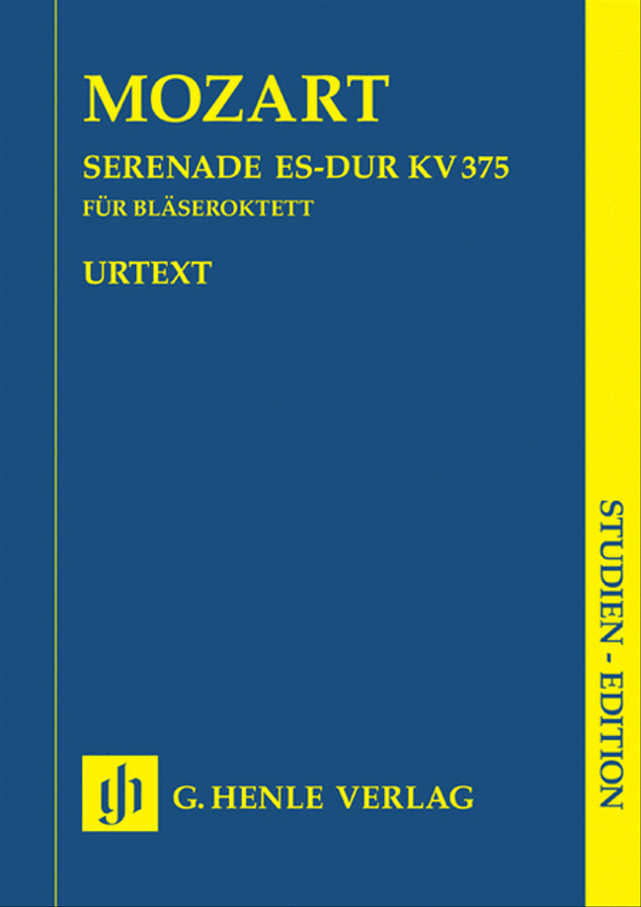 Serenade in Eb Major K375 Bassoon scores gallery preview page 1