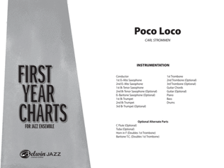 Book cover for Poco Loco: Score