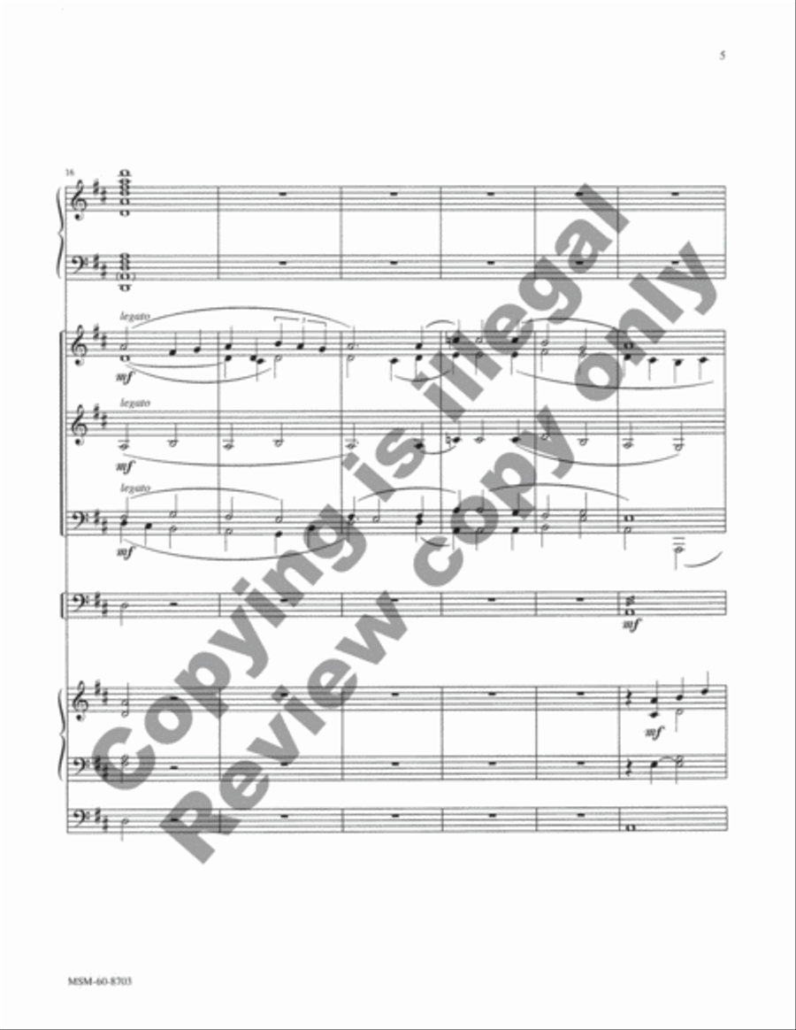 This Is a Time for Banners and Bells (Full Score) Choir scores gallery preview page 6