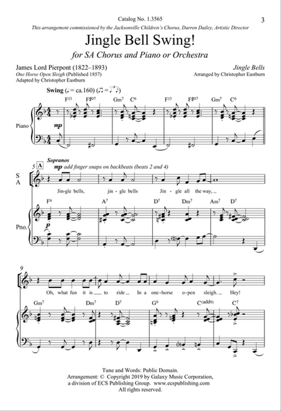 Jingle Bell Swing! SA scores gallery preview page 2