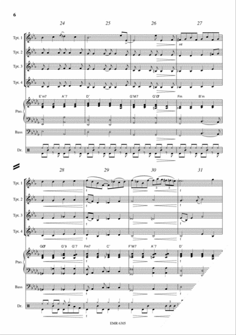 Bess, You Is My Woman Now Trumpet scores gallery preview page 6