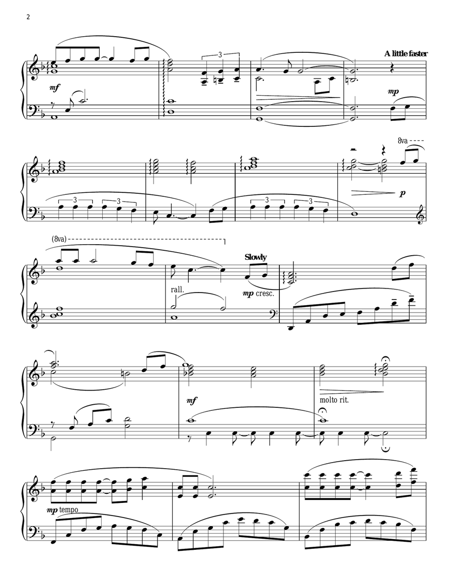 Part Of Your World (from The Little Mermaid) Piano Solo scores gallery preview page 2