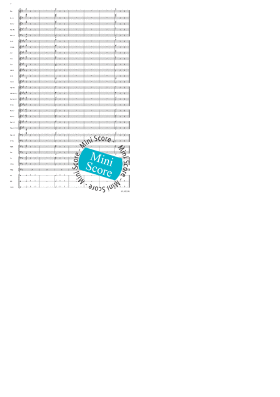 Voyevoda Overture Concert Band scores gallery preview page 16