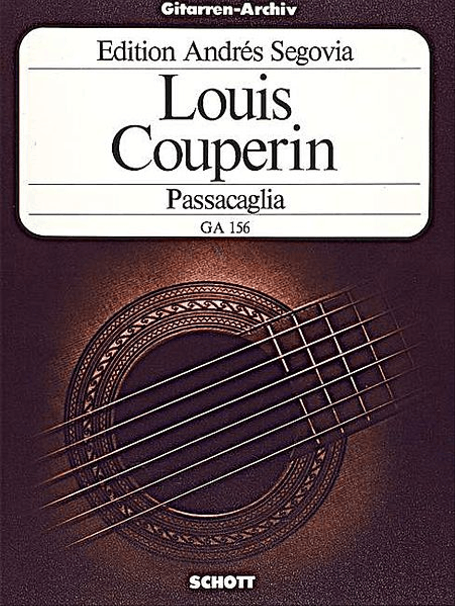 Passacaglia Acoustic Guitar scores gallery preview page 1