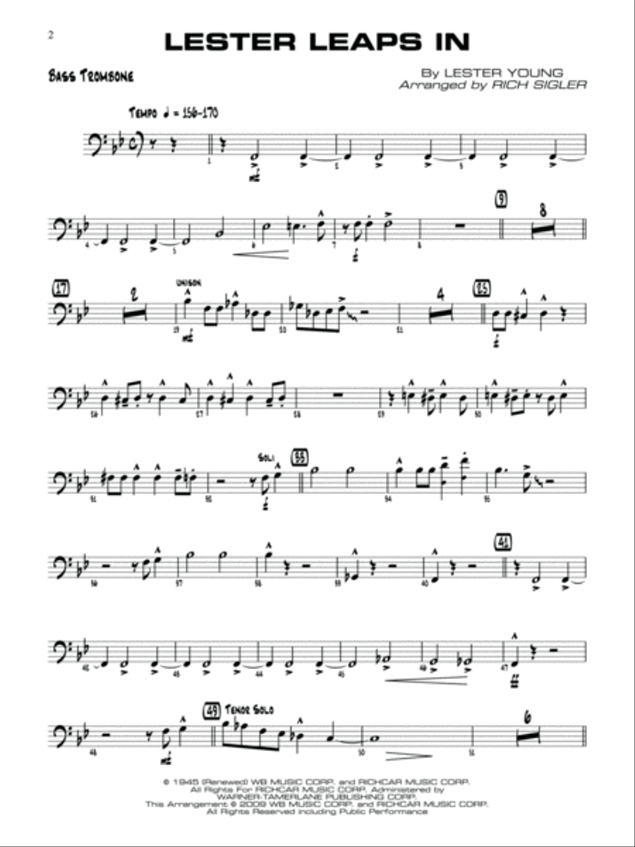Jazz Band Collection for Jazz Ensemble Jazz Ensemble scores gallery preview page 3