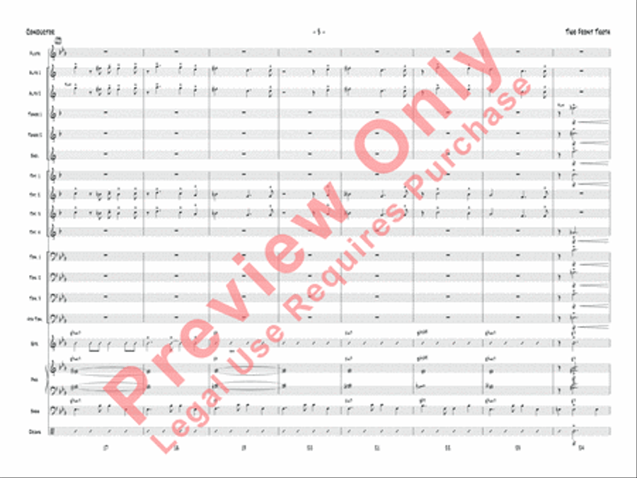 Two Front Teeth Two Front Teeth Jazz Ensemble scores gallery preview page 6