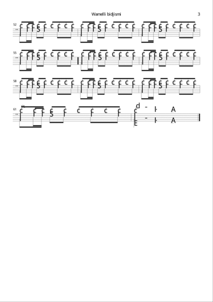 1ère Suite Andalouse Full Orchestra scores gallery preview page 4