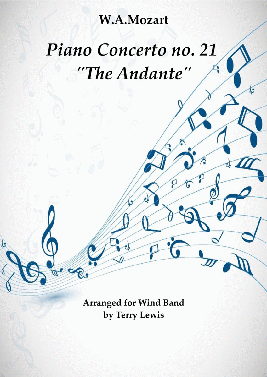 Piano Concerto no.21 The Andante - Concert band image number null