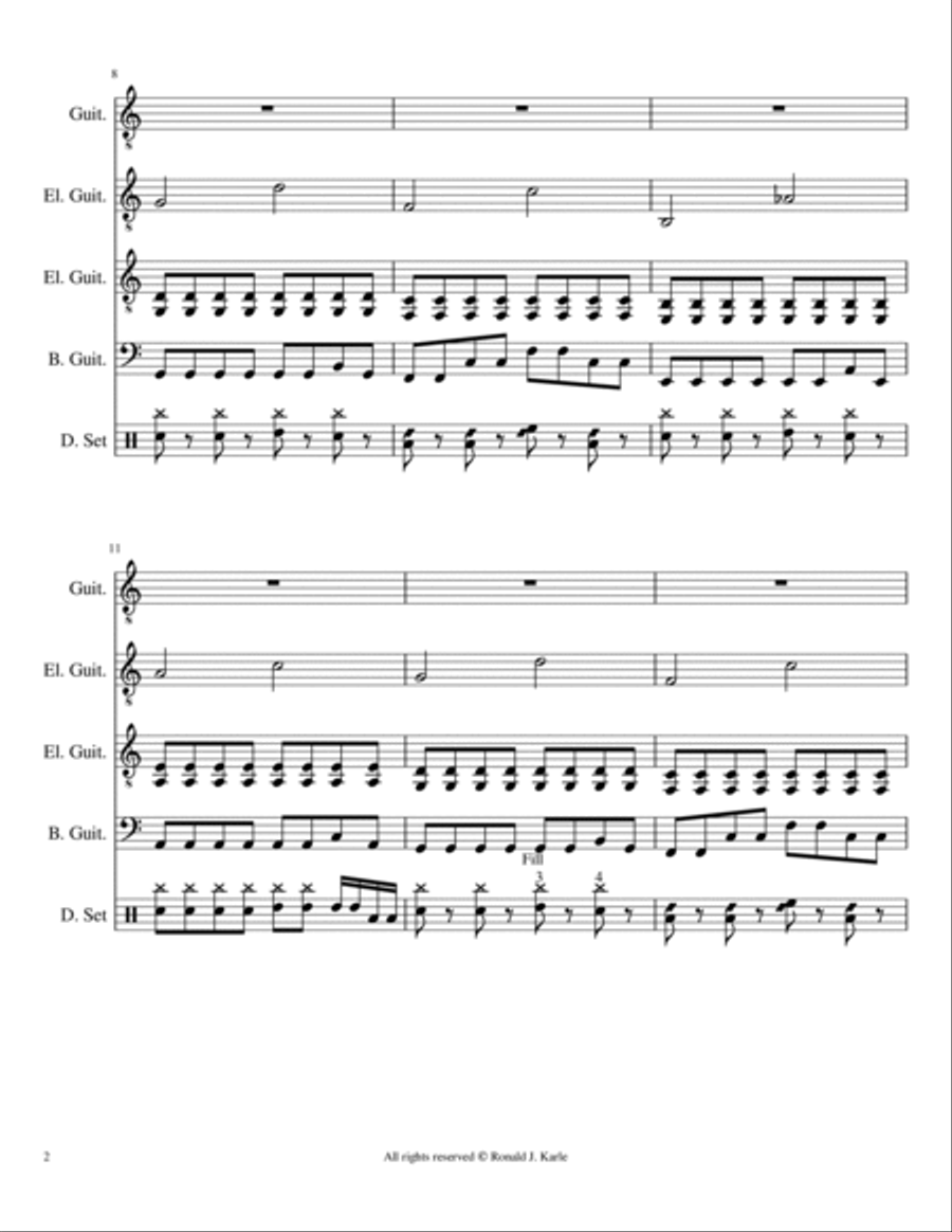 Classical Metal Small Ensemble scores gallery preview page 2