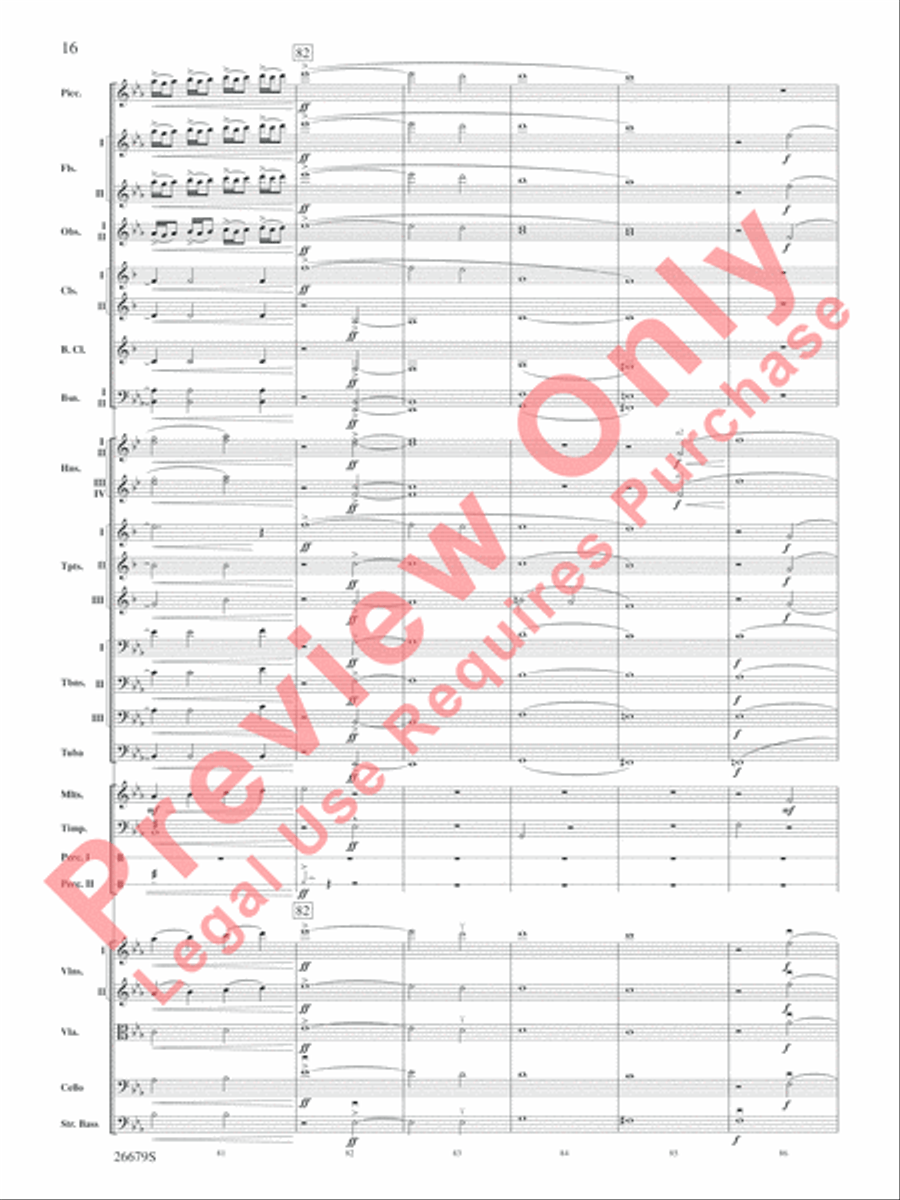 Cole Porter Salute Cole Porter Salute Full Orchestra scores gallery preview page 17