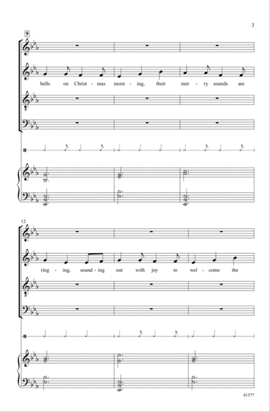 Hear the Bells Choir scores gallery preview page 2