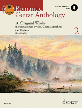 Book cover for Romantic Guitar Anthology
