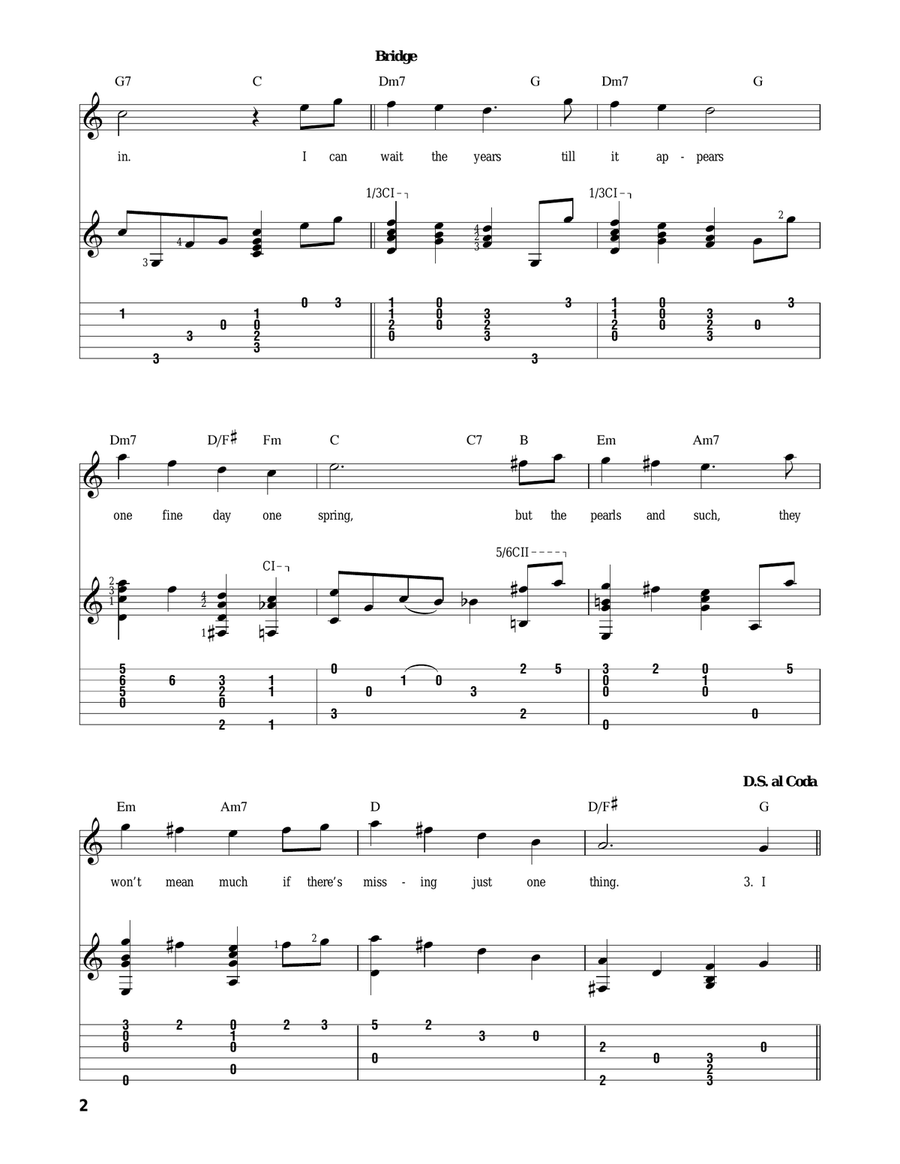 My Ship Electric Guitar scores gallery preview page 2