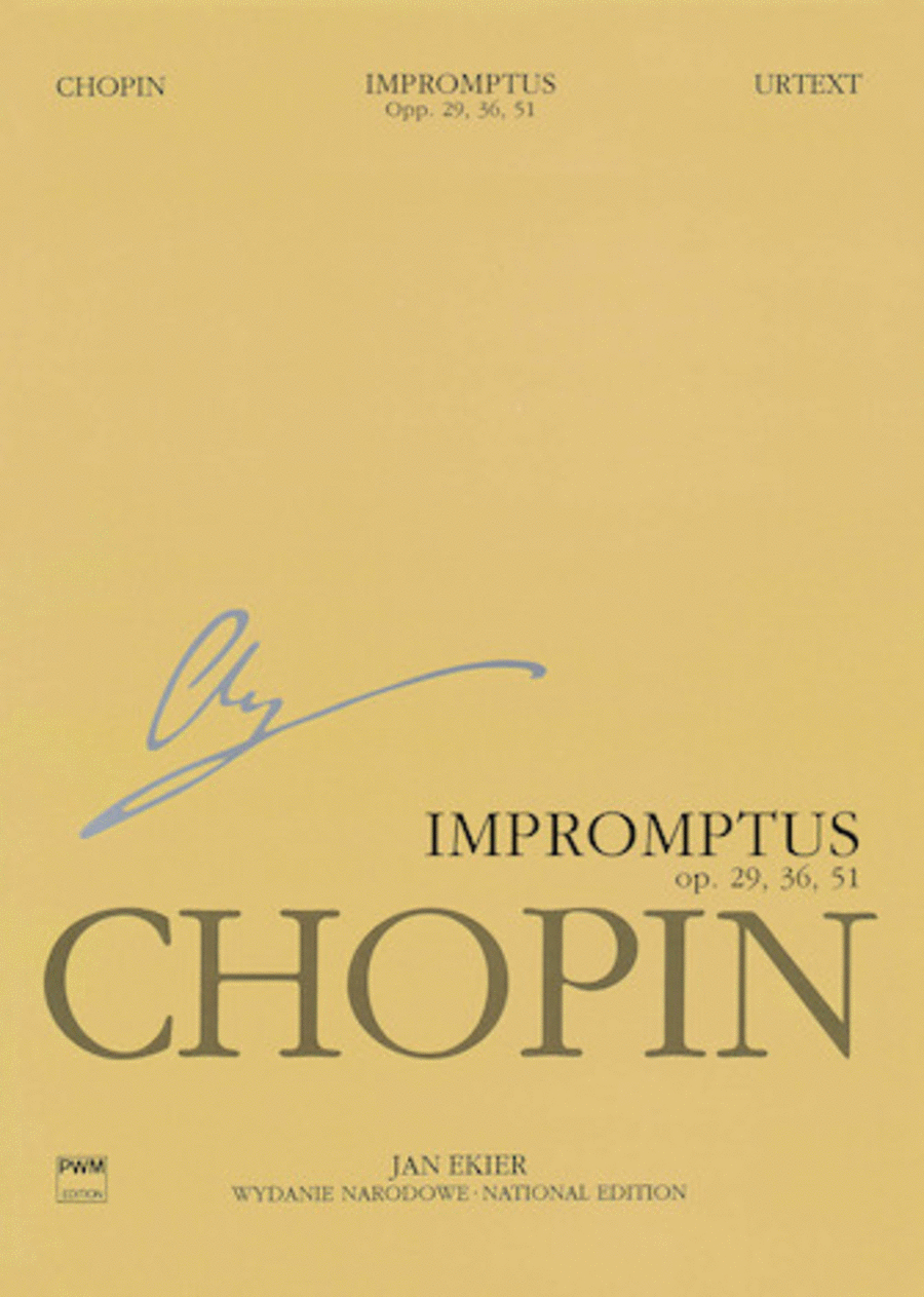 Frederic Chopin: Impromptus Op. 29, 36, 51