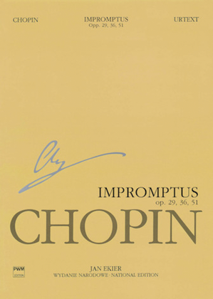 Book cover for Impromptus Op. 29, 36, 51